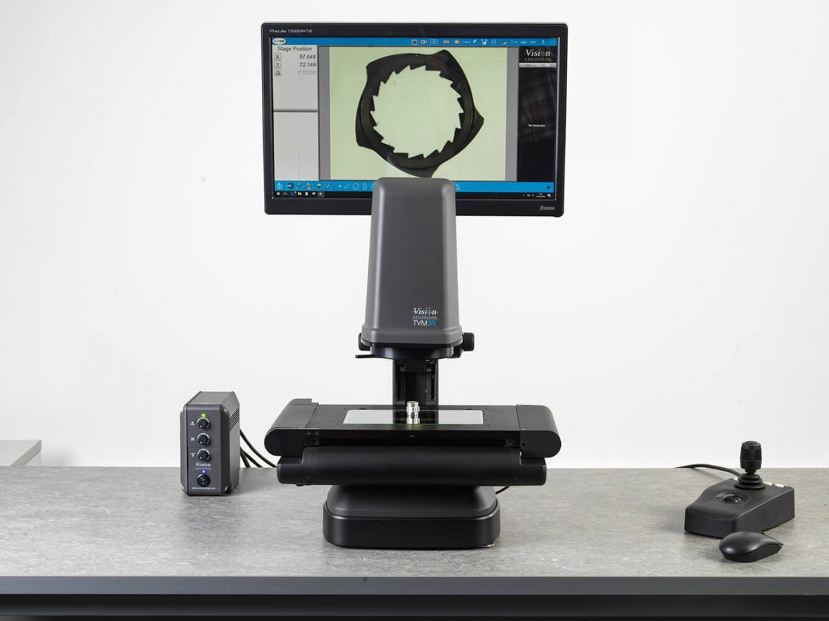 TVM SERIES  Non-contact measurement system | 200 mm x 100 mm CNC measuring stage - generaltechuae