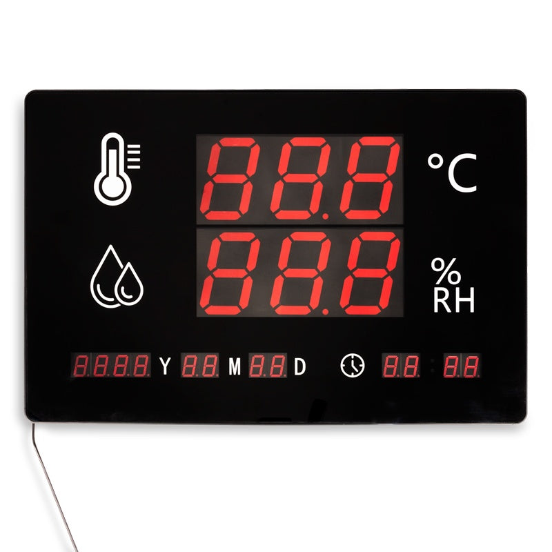 ETI 825-886 | WM60 Wall Mounted Thermometer & Hygrometer | 32 x 400 x 600 mm - generaltechuae