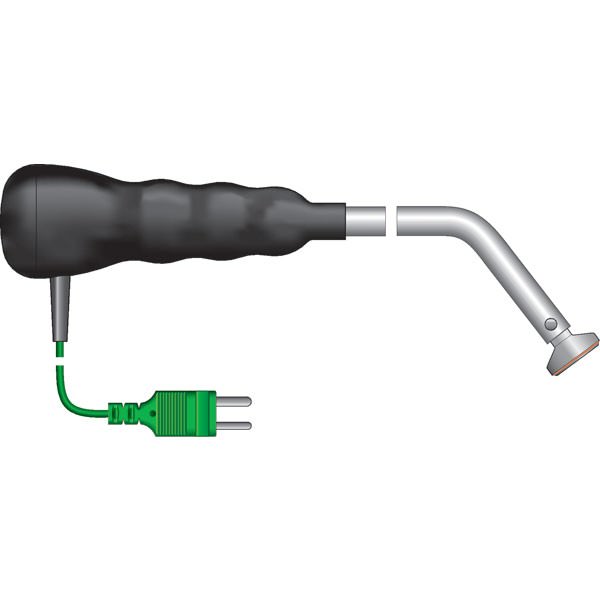 ETI 343-080 | Waterproof Bell Surface Temperature Probe | Straight, coiled lead, Type K - generaltechuae (5)