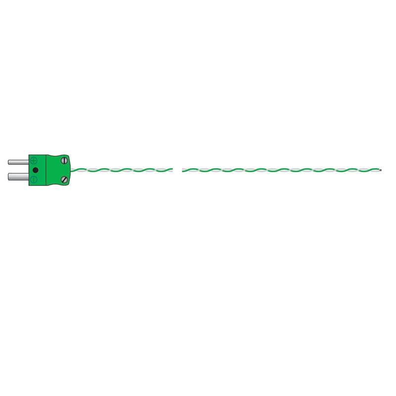 ETI 133-363 | Wire Temperature Probe | Type K, 2 metre, Ø1.5 mm PFA - generaltechuae (4)