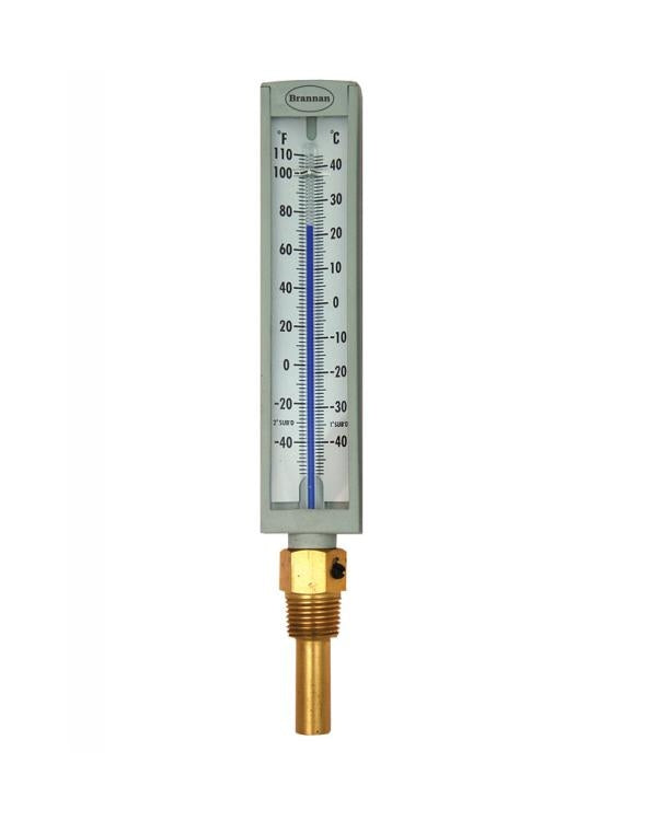 Brannan 200/403/0 | Plastic Case Hot & Chilled Water Thermometer | Back Connection, 0 to +110 °C/°F - generaltechuae