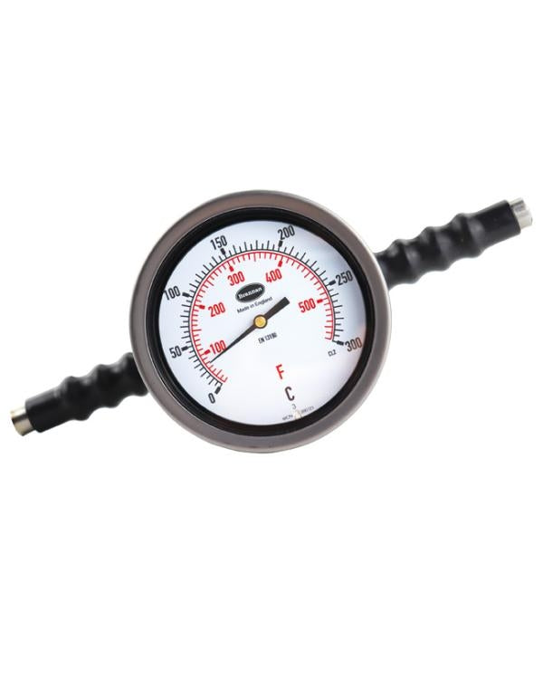 Brannan 15/431/0 | Portable Liquid Expansion Dial Thermometer | Concrete, 400 mm stem, 0 to 100 °C/°F - generaltechuae
