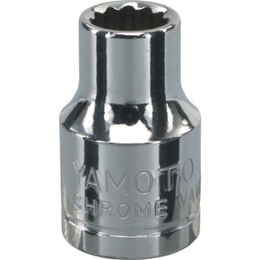 Yamoto - 1/2 inch Drive, 3/16 inch Screwdriver Bit Sockets