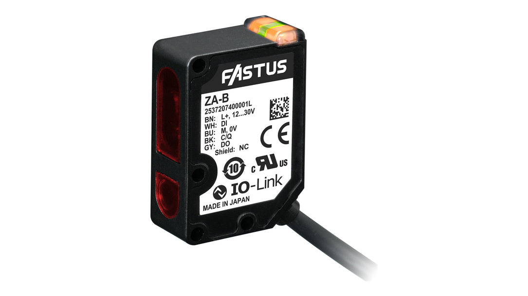 OPTEX FA ZA-BL150 | CMOS Laser Sensor with Background Suppression | 35-150 mm, 1 Output, 2 m Cable