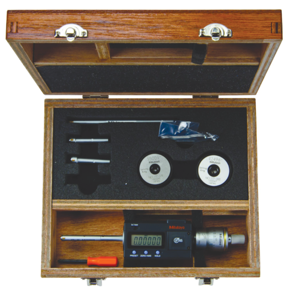 Mitutoyo 468-976 Digital 3-Point Internal Micrometer Set 0.275-0.5