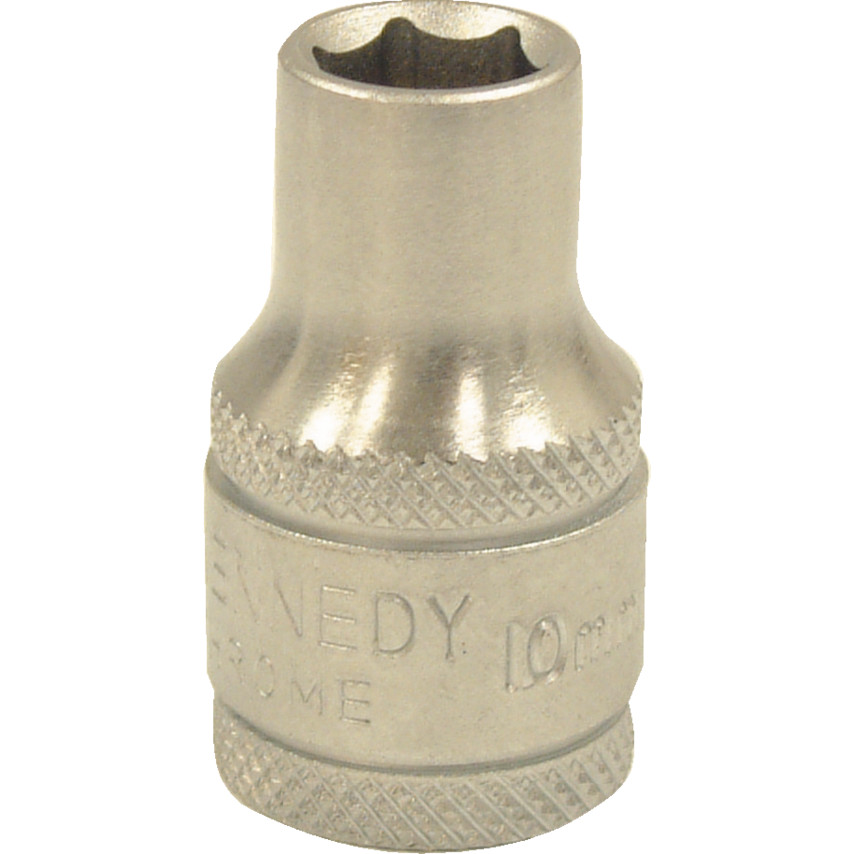 Kennedy-Pro - 1/2 inch Drive, 10mm Kennedy Single-Hexagon Standard Length Sockets - 6 Points