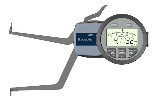 Kroeplin L285P3, 85 - 105 mm, DIGITAL INTERNAL THREE-POINT MEASUREMENT