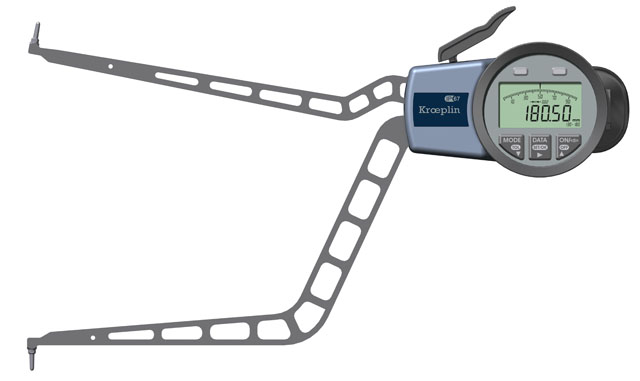 KROEPLIN L4130, 130 - 180 MM, DIGITAL INTERNAL MEASURING GAUGE 
