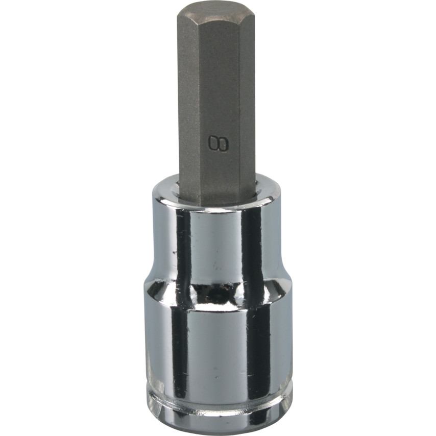 Yamoto - 3/8 inch Drive, 4mm Screwdriver Bit Sockets - 6 Points